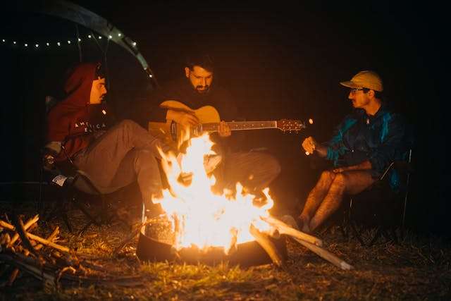 Bonfire with Music